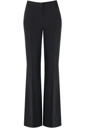 STINE GOYA Black Flare Trousers Black