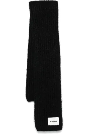 Jil Sander Pd Scarf Black