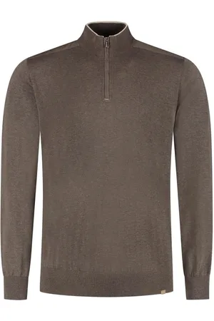 Paul & Shark Silk Cotton Zipped Sweater