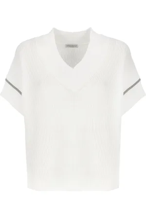 Brunello Cucinelli Sweaters White