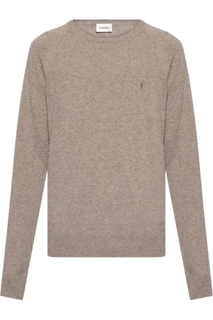 Saint Laurent Sweaters Dove Grey