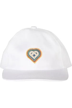 Casablanca Rainbow Heart Logo Baseball Cap