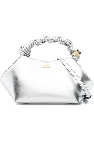 Ganni Bou bag silver