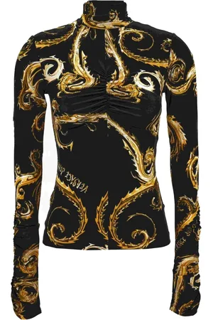VERSACE T-shirts and Polos Black