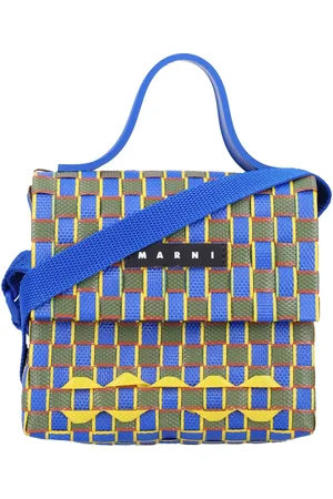 Marni Crossbody Intreccio Verde