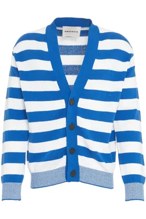 AMARANTO Striped cardigan
