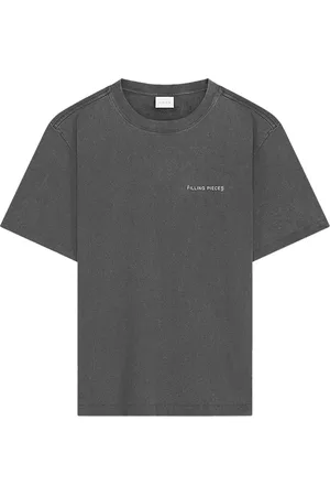 Filling pieces T-shirt Alphabet Travertine Vintage Black