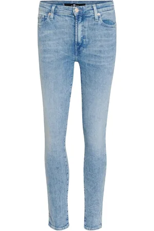 7 for all Mankind Hight waist skinny crop blissfull