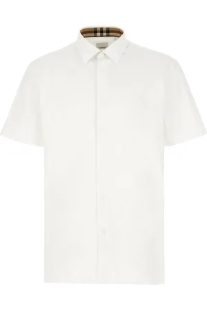 Burberry White popeline shirt