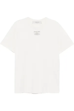 Golden Goose T-Shirts And Polos Heritage Whiteblack