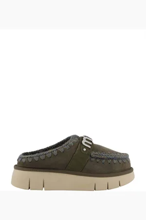 Mou Dames Bounce Clog Black Olive