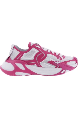 Dolce & Gabbana Dames Technical Fast Sneaker Wit/Roz