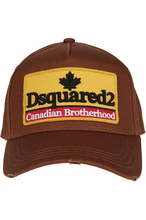 Dsquared2 Canadian Patch Baseball Hat Brown