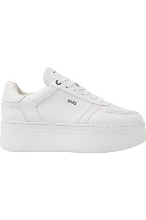 Nubikk Bayou Platform | Witte Sneakers voor Dames