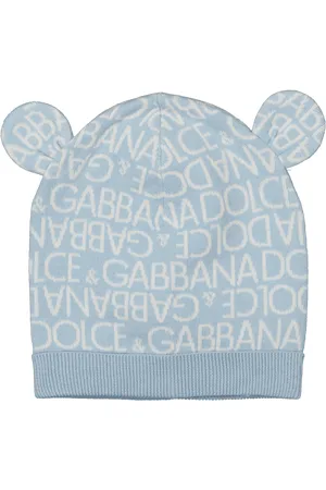 Dolce & Gabbana Baby Unisex Muts Licht Blauw