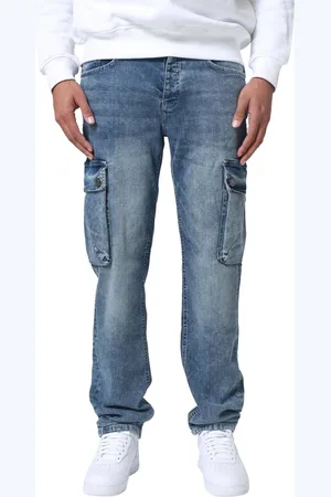 XPLCT Studios Cargo Jeans | Sandwash