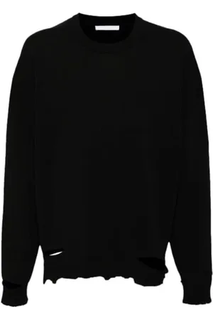 Helmut Lang Rib Crewneck Black