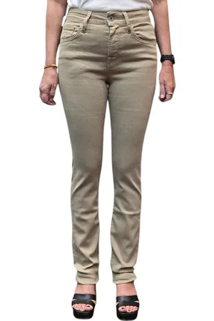 Jacob Cohen Pantalon 5 Poches toile stretch Camel Kimberly FEMME 3629 D64