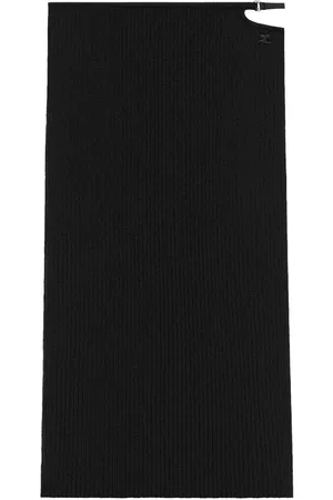 Courrèges Midi Knitted Skirt