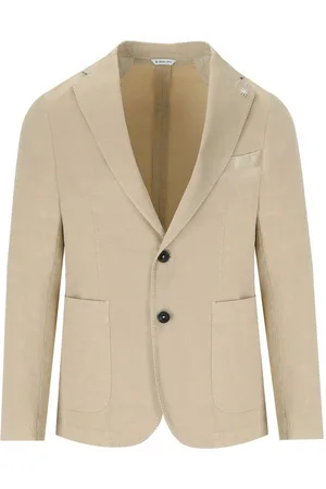 Manuel Ritz Beige Single Breasted Jacket Beige