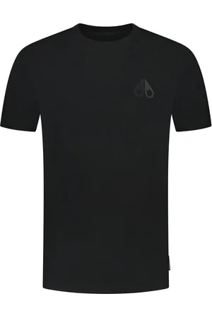 Moose Knuckles Heren T-shirt Zwart