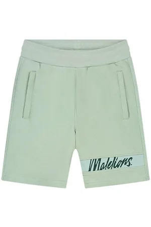 Malelions Junior Captain Shorts Aqua Grey