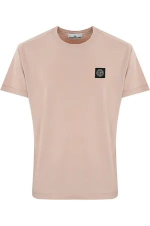 Stone Island T-Shirts And Polos Pink