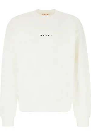 Marni Ivory cotton sweatshirt