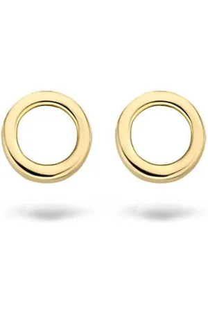 Blush Oorbellen 7244YGO Oorstekers 14k Geelgoud Ringen