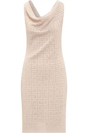 Givenchy Abito Drappeggiato 4G in Jacquard