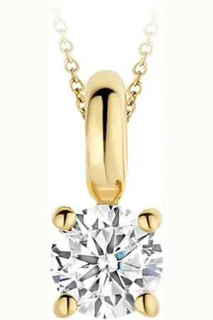 Blush Hanger 6092YZI 14k Geelgoud met Briljant geslepen Zirkonia