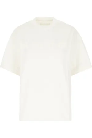 Jil Sander Ivory cotton t-shirt