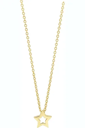 Blush Collier 3151YGO 14k Geelgoud met Ster Hanger 42cm