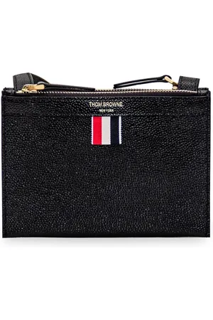 Thom Browne Portadocumenti in Pelle Mini