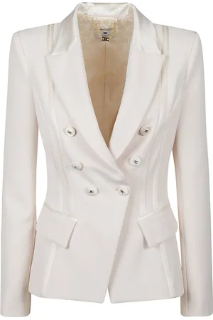 Elisabetta Franchi Essential Jacket White