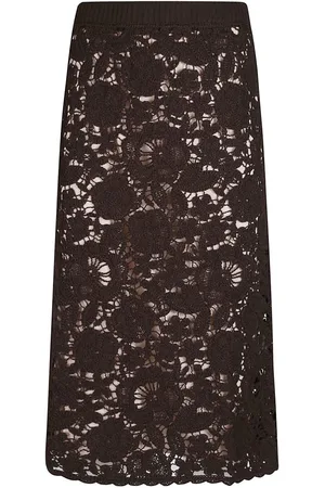 P.A.R.O.S.H. Copper Skirt Brown