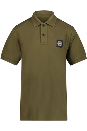 Stone Island Stone Island Kinder Meisjes Polo In Licht Roze
