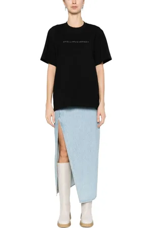Stella McCartney T-shirts and Polos Black