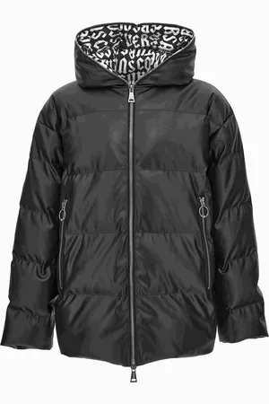 VERSACE Coats Black