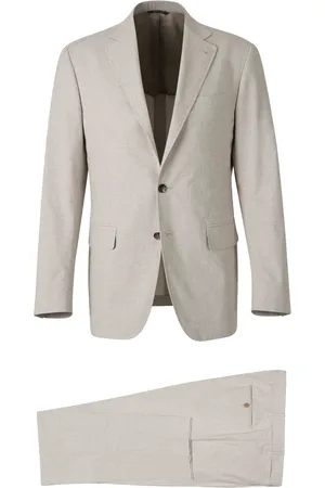 CANALI Cotton Houndstooth Suit