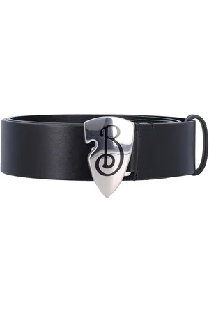 Burberry Mb B Shield Plaque 35 Slt Nero