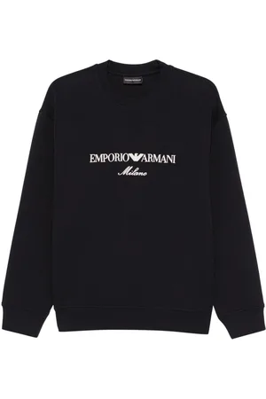 Emporio Armani Sweaters Blue