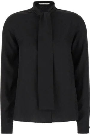 Palm Angels Black silk blouse