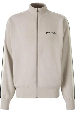 Palm Angels Logo Knitted Jacket