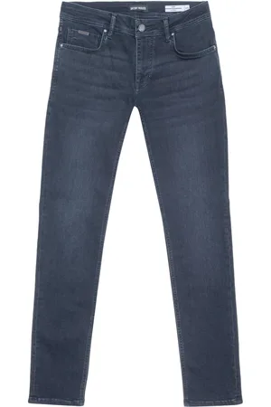 Antony Morato JEANS OZZY TAPERED FIT IN STRETCH BLUE DENIM ICONIC LOOK