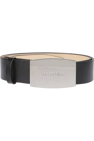 Dsquared2 Logo Plaque Belt Black
