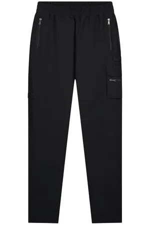 Malelions Men Pocket Cargo Pants - Black