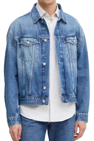 Calvin Klein Coats Denim Medio