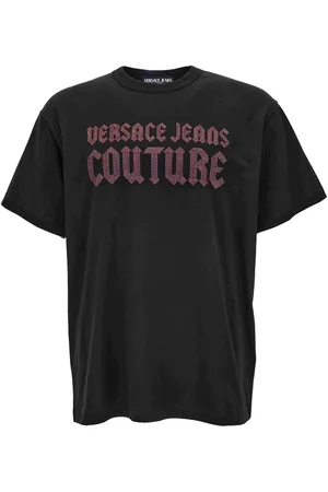 VERSACE T-shirts and Polos Black