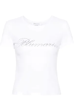 BLUMARINE T-shirt logo white